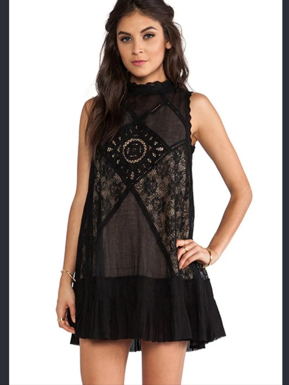 Free People Angel Lace Dress